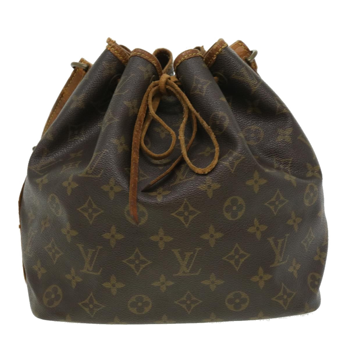 LOUIS VUITTON Monogram Petit Noe Shoulder Bag M42226 LV Auth 34792