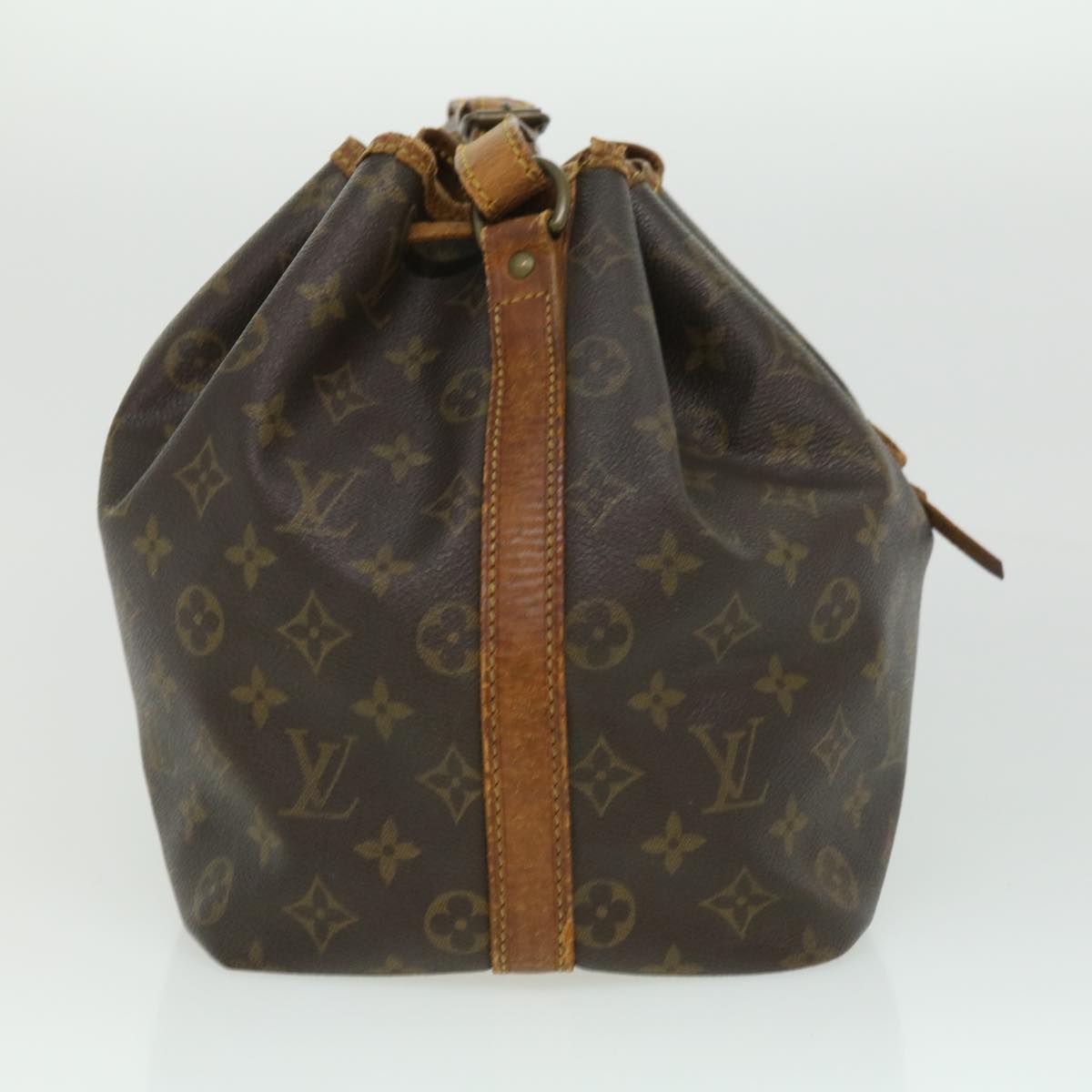 LOUIS VUITTON Monogram Petit Noe Shoulder Bag M42226 LV Auth 34792