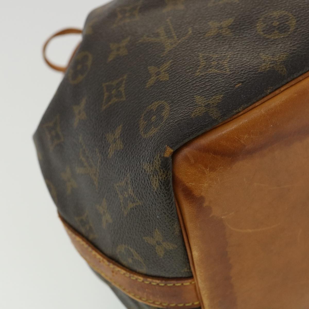 LOUIS VUITTON Monogram Petit Noe Shoulder Bag M42226 LV Auth 34793