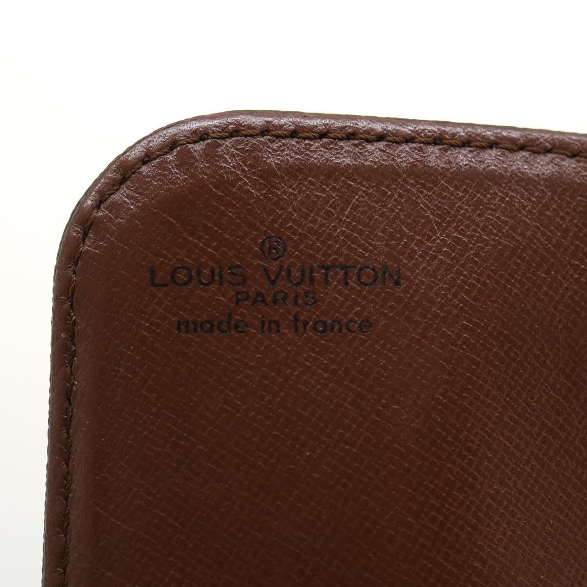 LOUIS VUITTON Monogram Cartouchiere GM Shoulder Bag M51252 LV Auth 34799