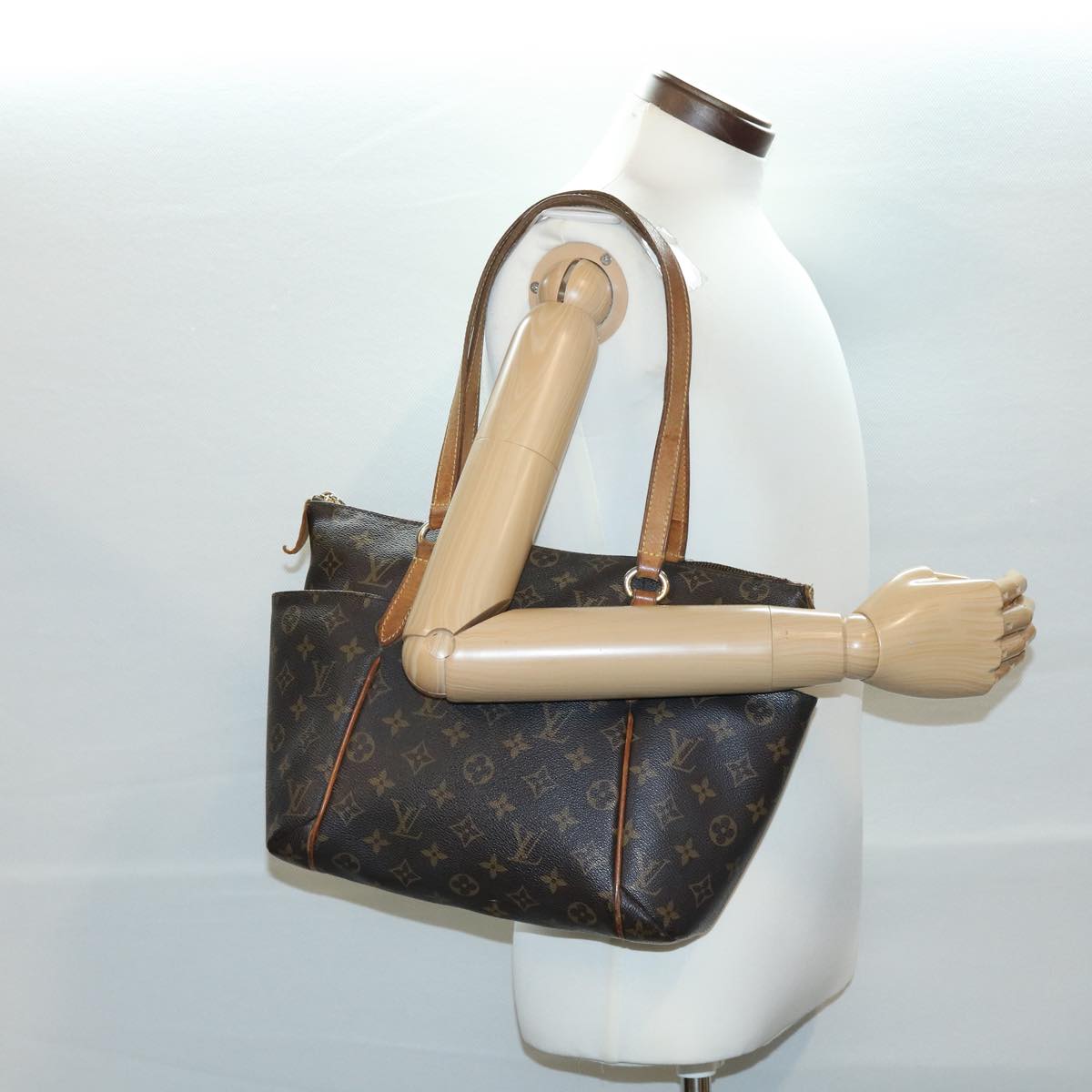 LOUIS VUITTON Monogram Totally PM Tote Bag M56688 LV Auth 34813