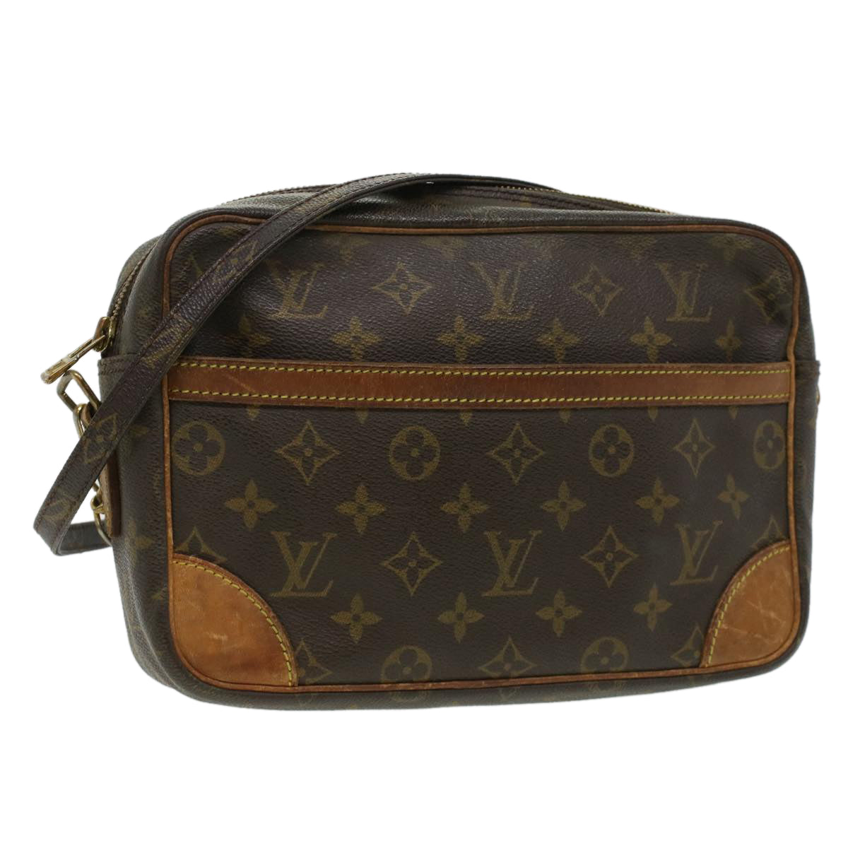 LOUIS VUITTON Monogram Trocadero 27 Shoulder Bag M51274 LV Auth 34821