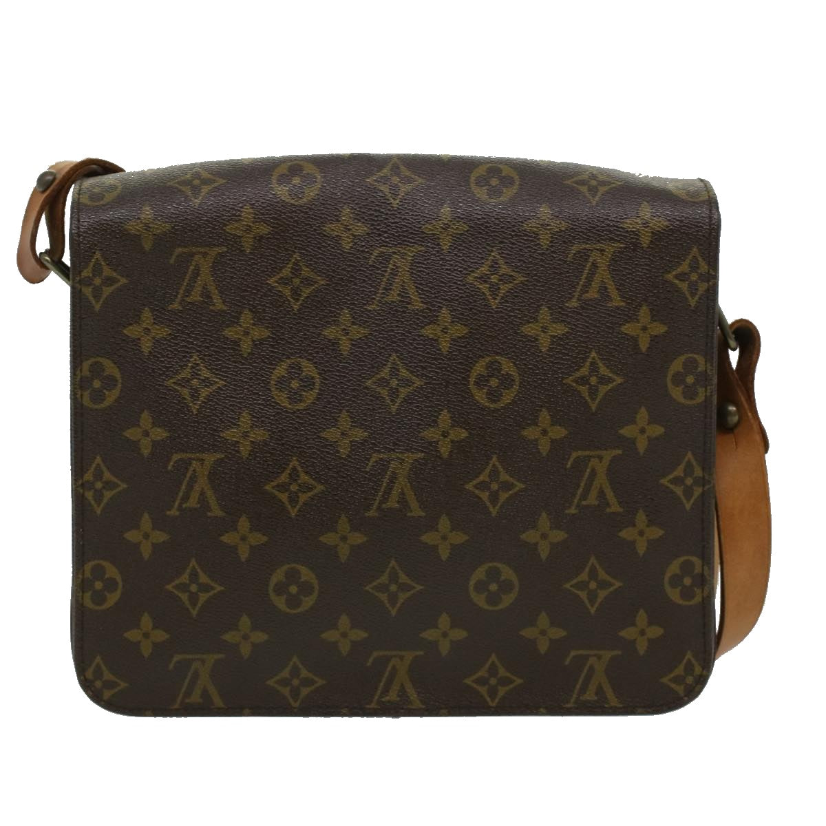 LOUIS VUITTON Monogram Cartouchiere GM Shoulder Bag M51252 LV Auth 34829 - 0