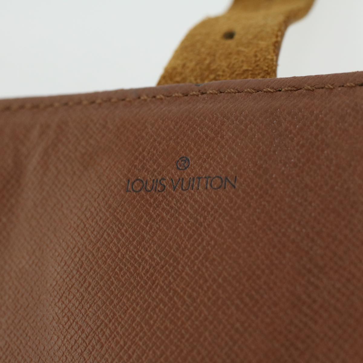 LOUIS VUITTON Monogram Cartouchiere GM Shoulder Bag M51252 LV Auth 34830