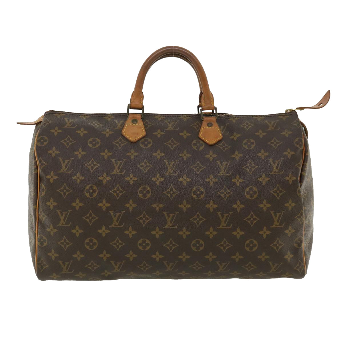 LOUIS VUITTON Monogram Speedy 40 Hand Bag M41522 LV Auth 34833