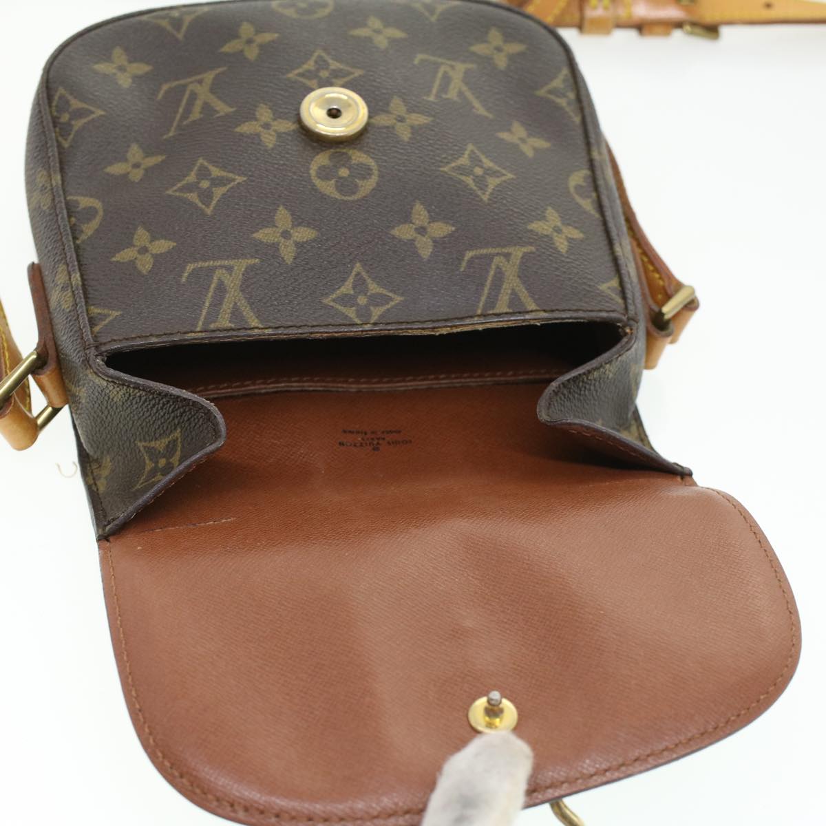 LOUIS VUITTON Monogram Saint Cloud PM Shoulder Bag M51244 LV Auth 34852