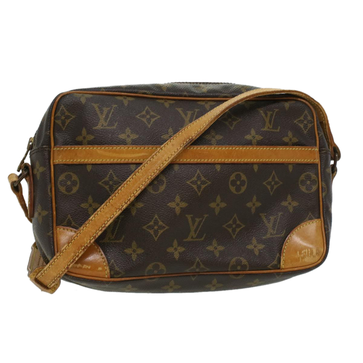 LOUIS VUITTON Monogram Trocadero 27 Shoulder Bag M51274 LV Auth 34853