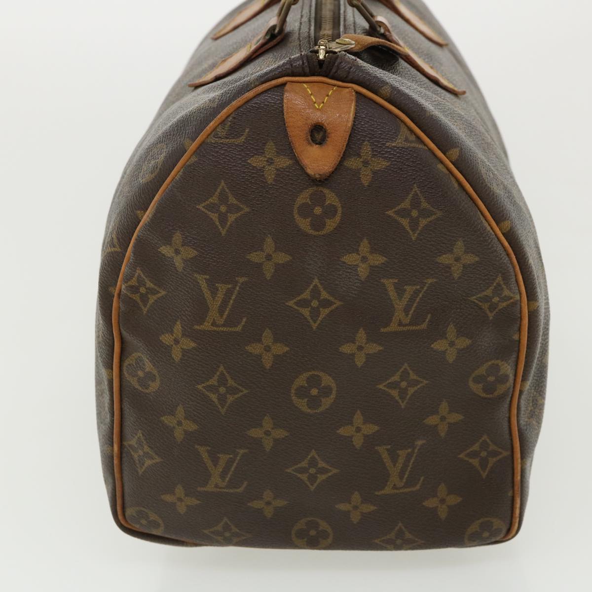 LOUIS VUITTON Monogram Speedy 35 Hand Bag M41524 LV Auth 34854