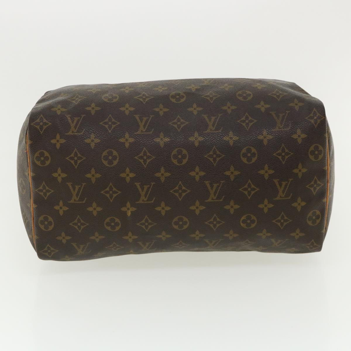 LOUIS VUITTON Monogram Speedy 35 Hand Bag M41524 LV Auth 34858