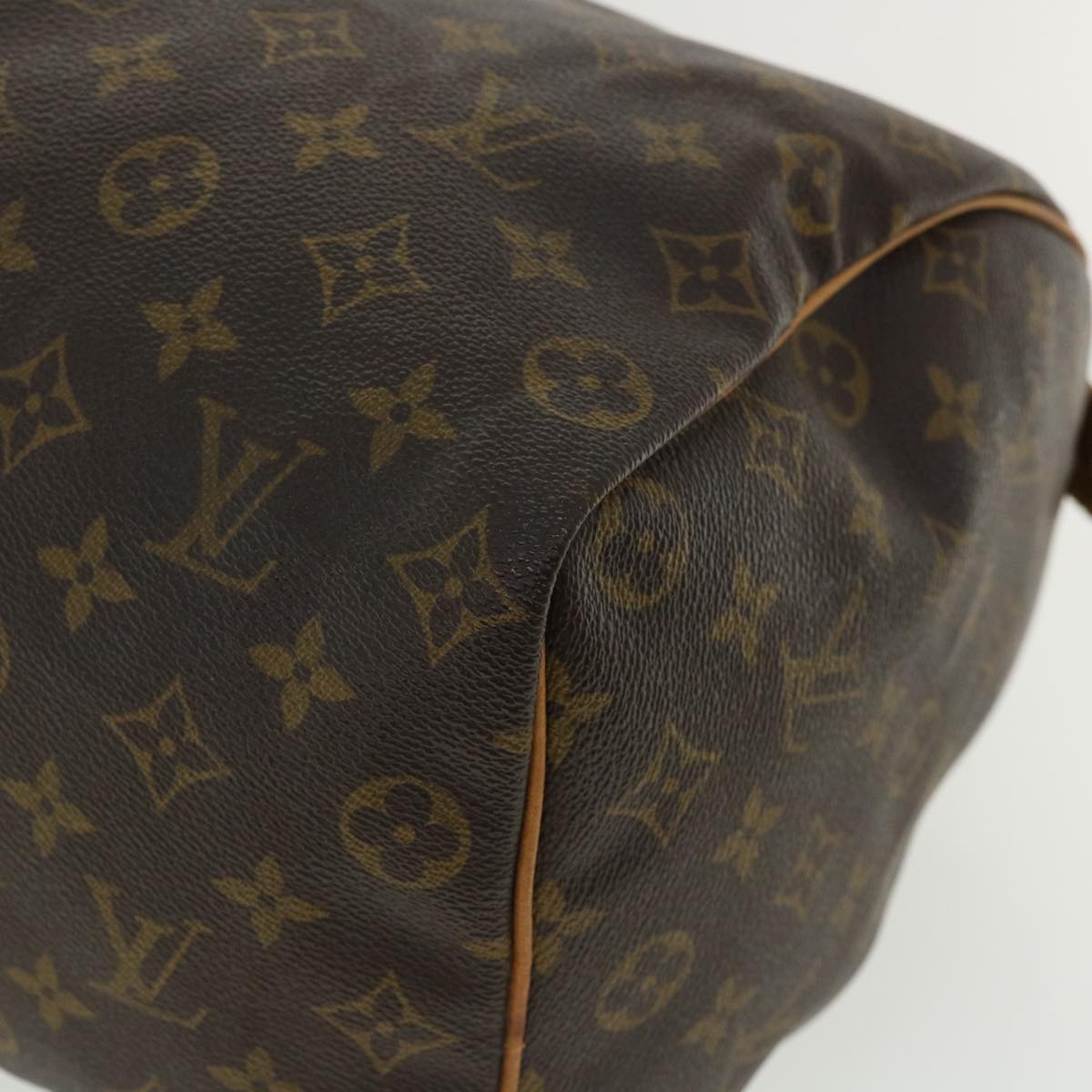 LOUIS VUITTON Monogram Speedy 35 Hand Bag M41524 LV Auth 34858