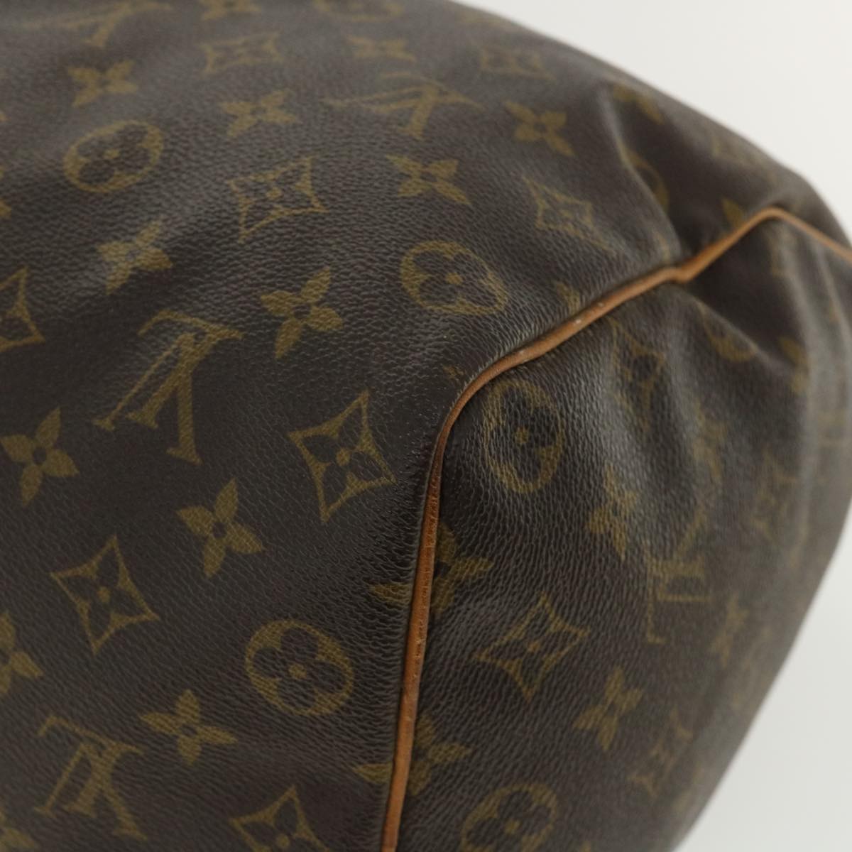 LOUIS VUITTON Monogram Speedy 35 Hand Bag M41524 LV Auth 34858