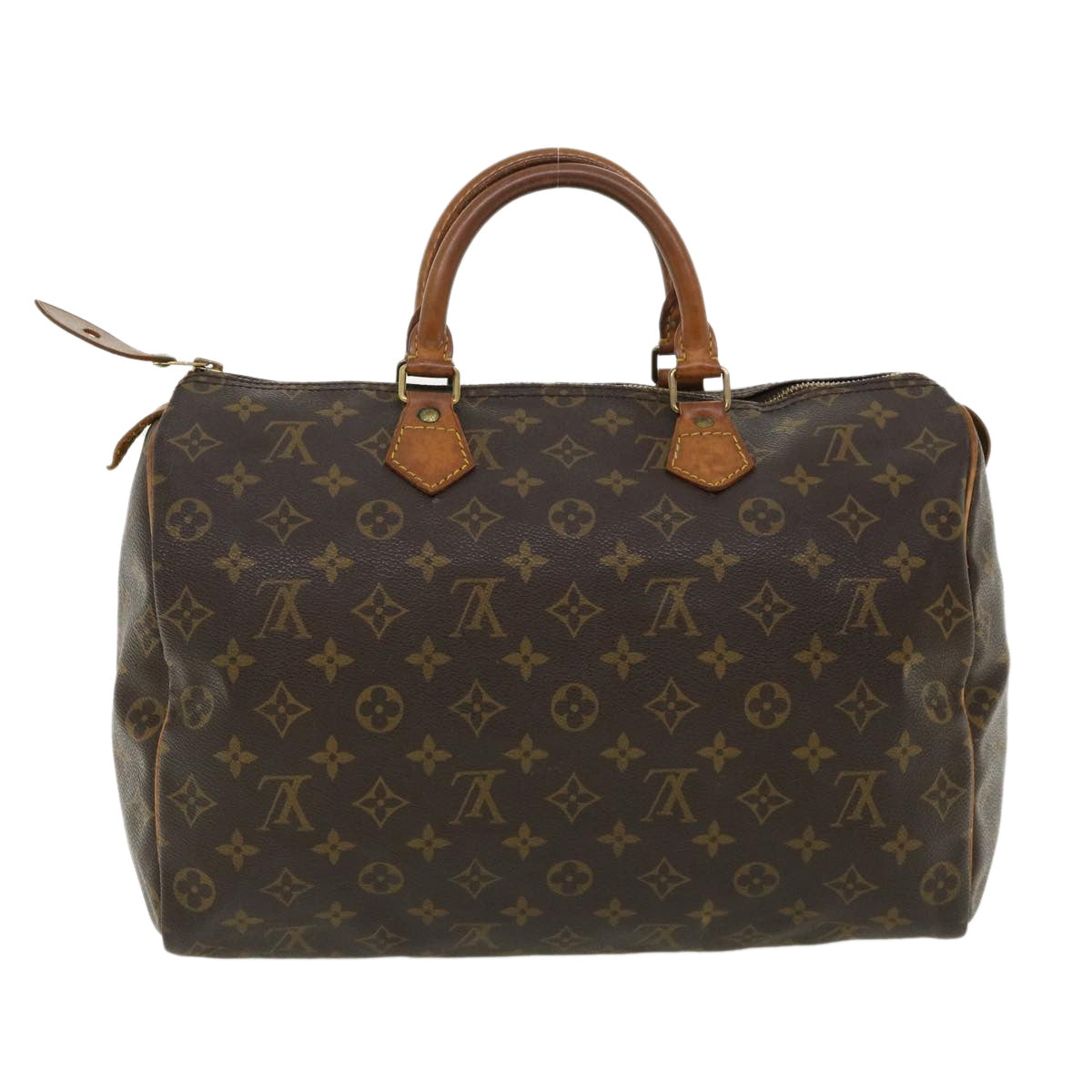 LOUIS VUITTON Monogram Speedy 35 Hand Bag M41524 LV Auth 34858 - 0