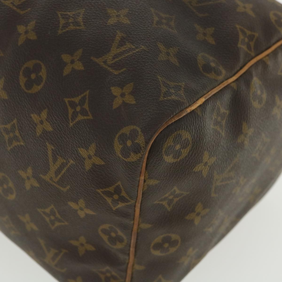 LOUIS VUITTON Monogram Speedy 40 Hand Bag M41522 LV Auth 34860