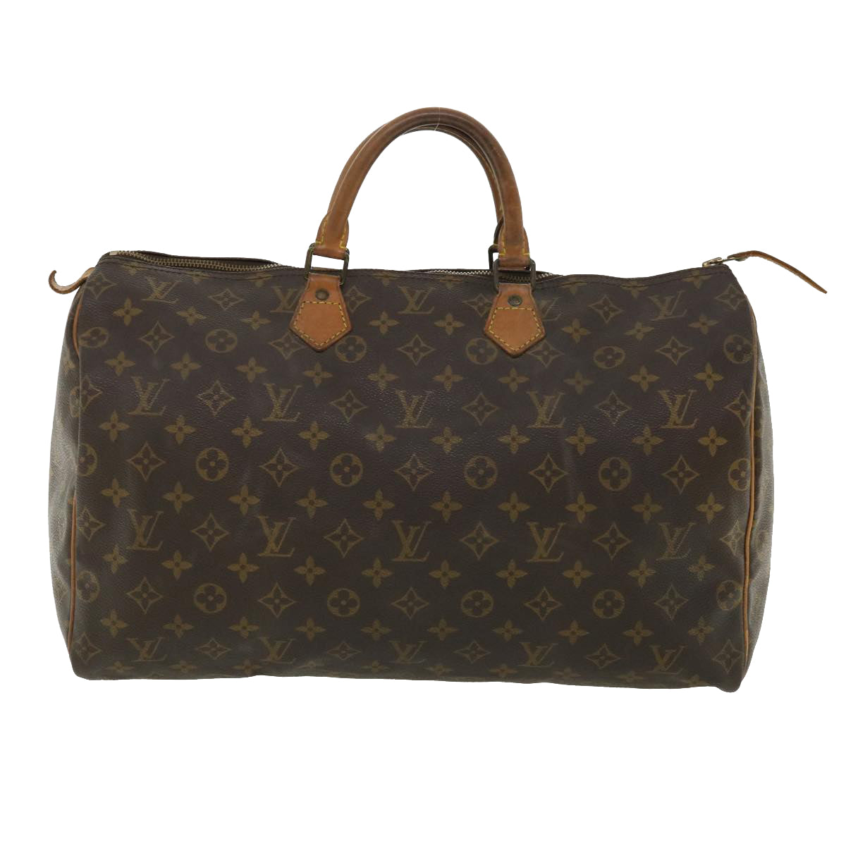 LOUIS VUITTON Monogram Speedy 40 Hand Bag M41522 LV Auth 34860