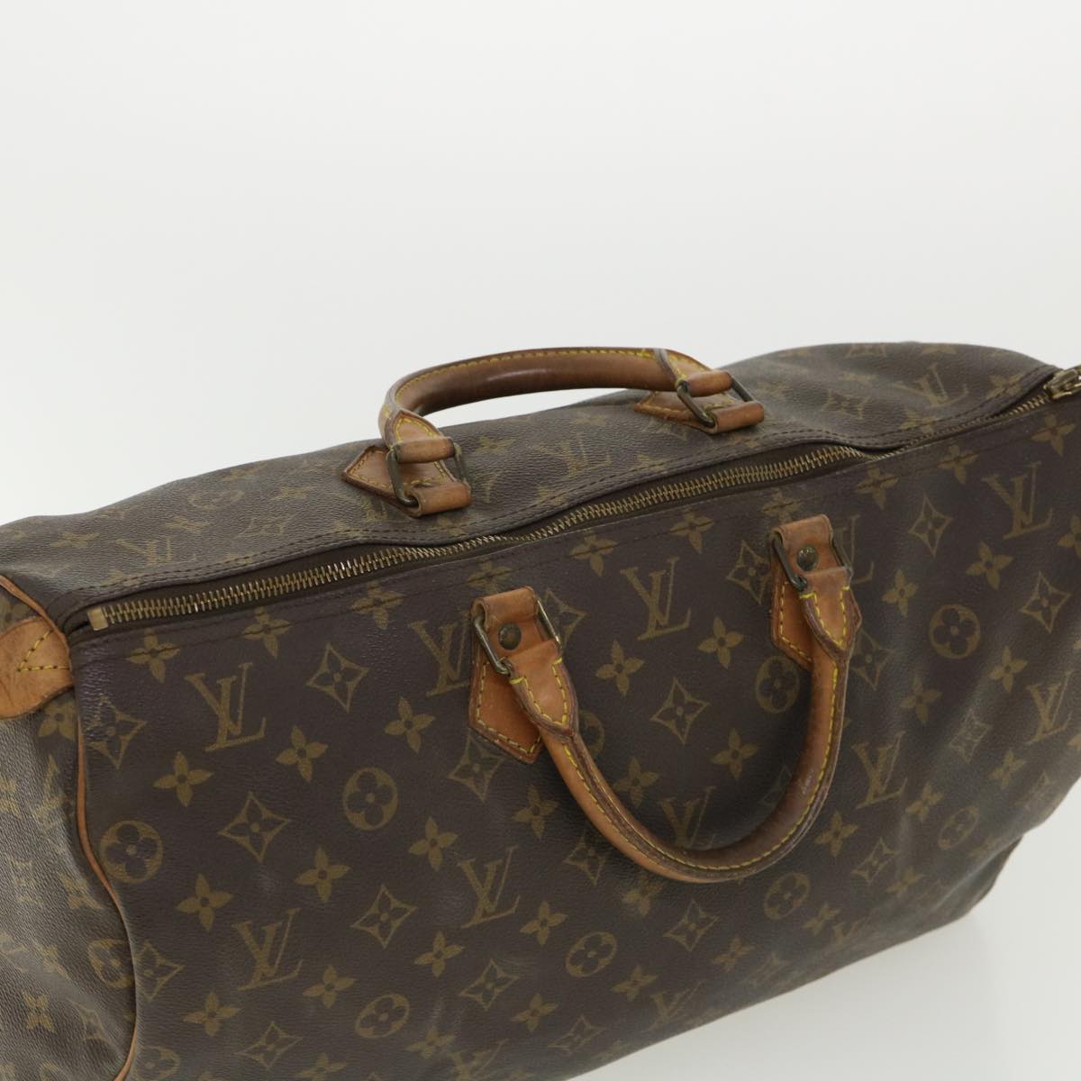 LOUIS VUITTON Monogram Speedy 40 Hand Bag M41522 LV Auth 34860