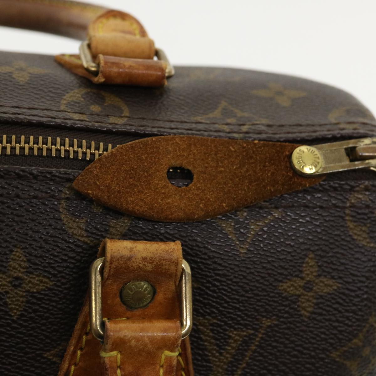 LOUIS VUITTON Monogram Speedy 25 Hand Bag M41528 LV Auth 34863