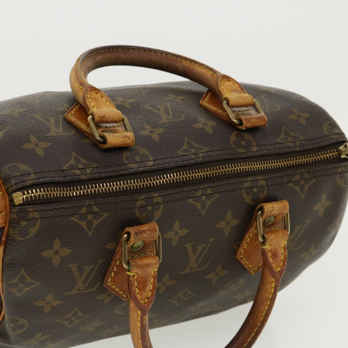 LOUIS VUITTON Monogram Speedy 25 Hand Bag M41528 LV Auth 34863