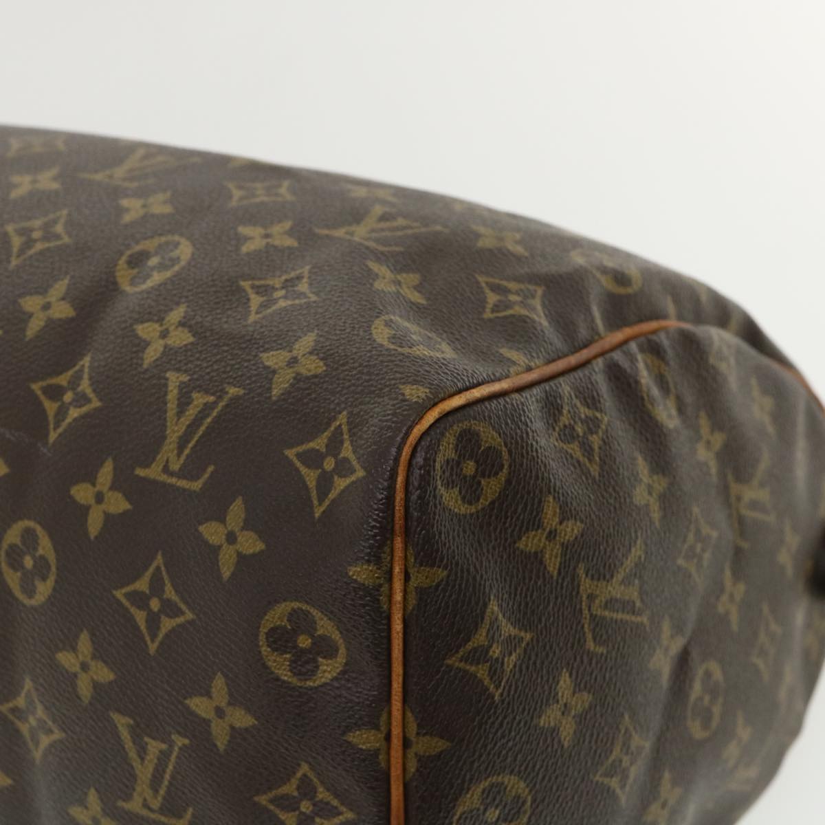 LOUIS VUITTON Monogram Speedy 35 Hand Bag M41524 LV Auth 34868