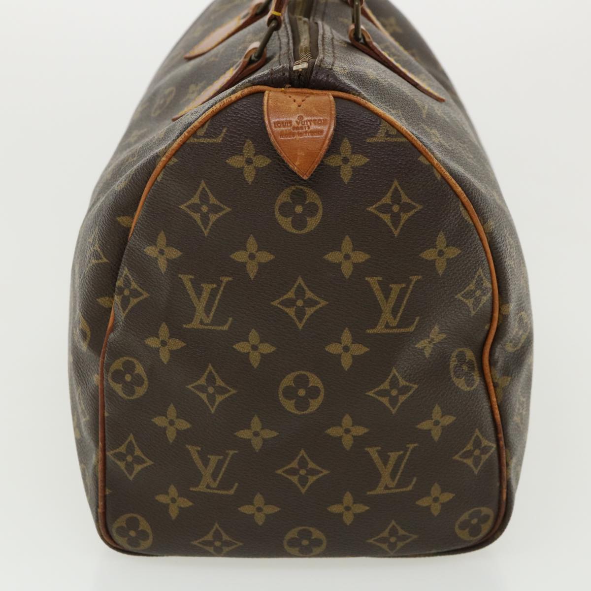 LOUIS VUITTON Monogram Speedy 35 Hand Bag M41524 LV Auth 34868