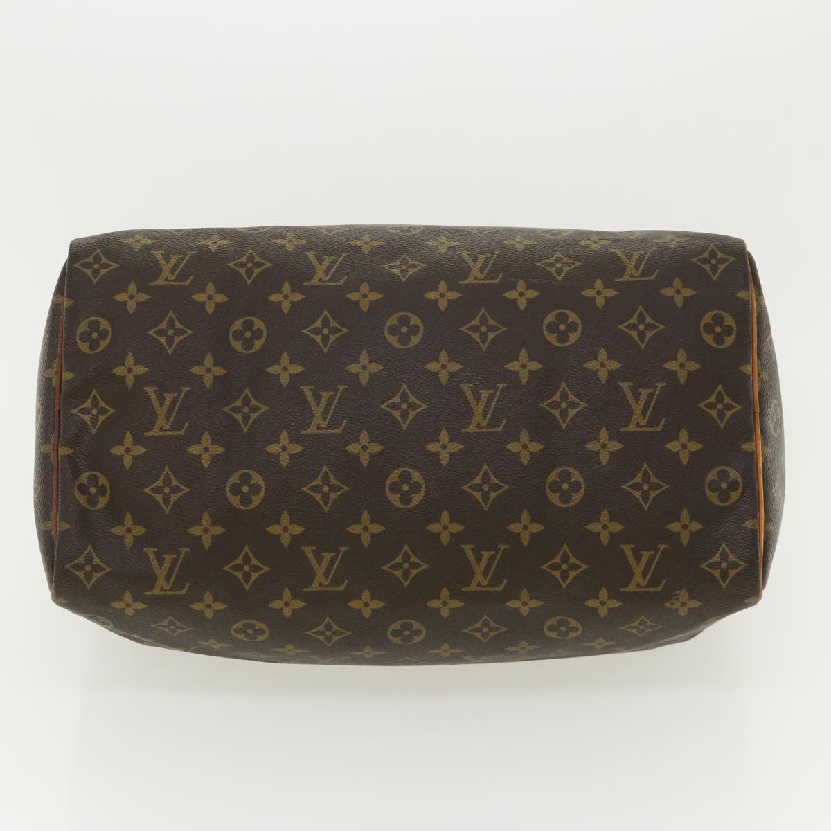 LOUIS VUITTON Monogram Speedy 35 Hand Bag M41524 LV Auth 34868