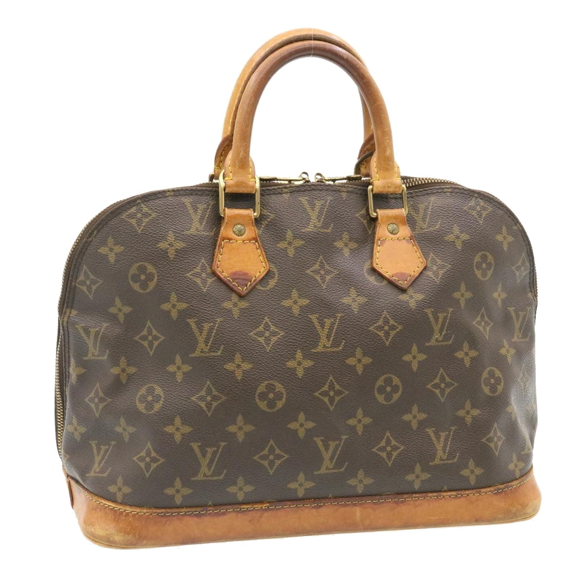 LOUIS VUITTON Monogram Alma Hand Bag M51130 LV Auth nr001