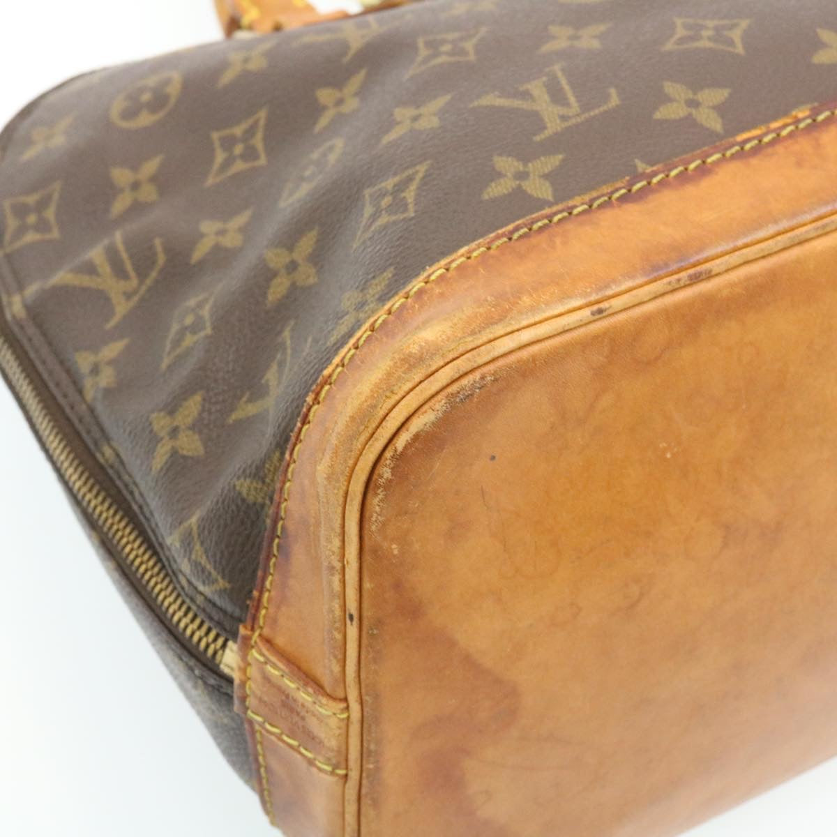 LOUIS VUITTON Monogram Alma Hand Bag M51130 LV Auth nr001