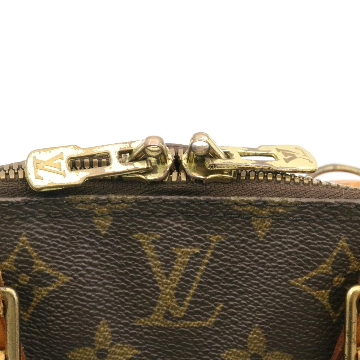 LOUIS VUITTON Monogram Alma Hand Bag M51130 LV Auth nr001