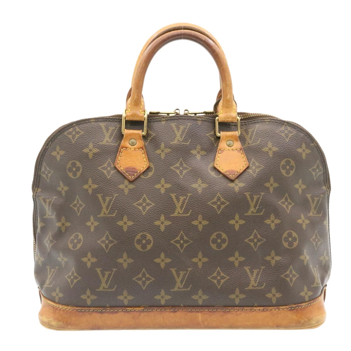 LOUIS VUITTON Monogram Alma Hand Bag M51130 LV Auth nr001