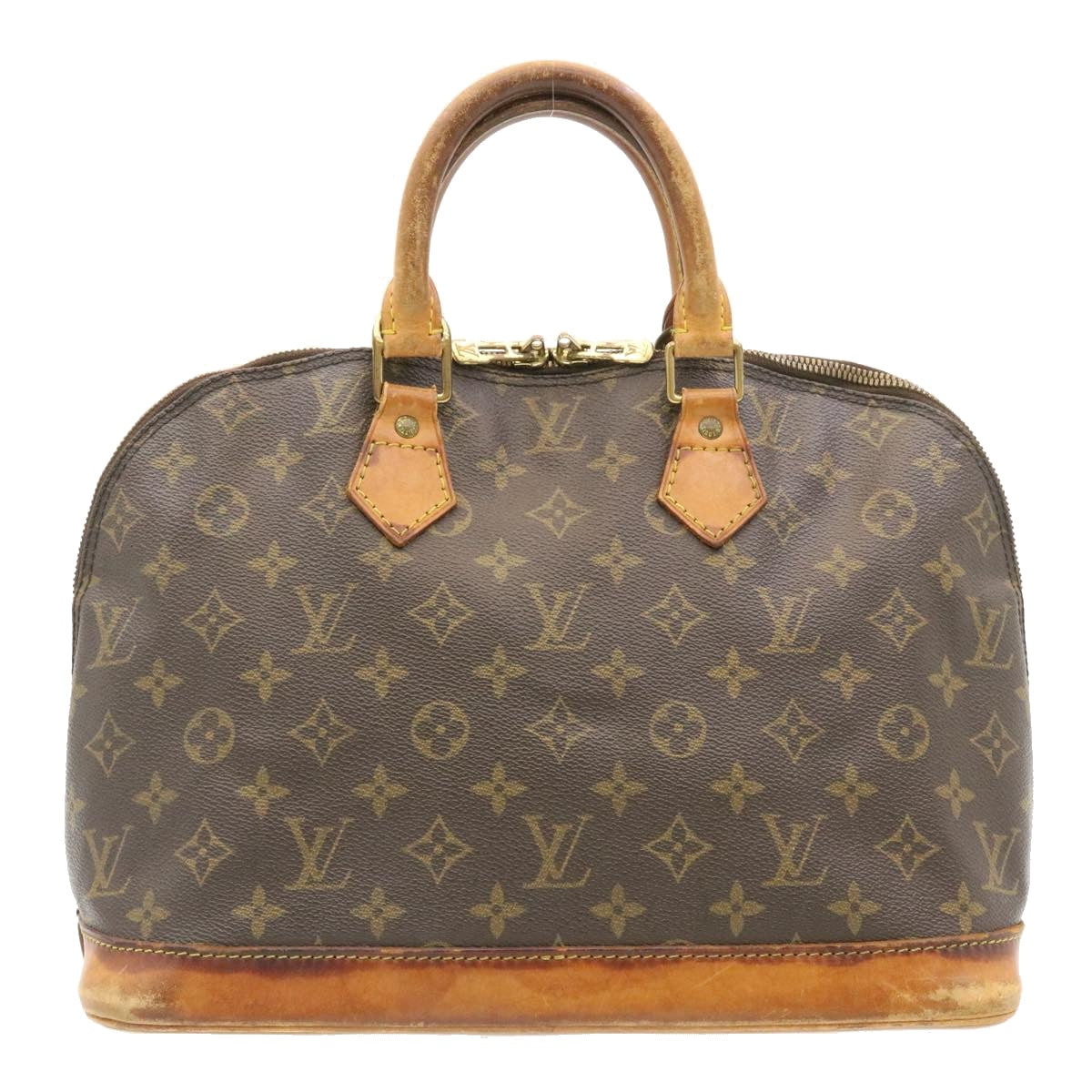 LOUIS VUITTON Monogram Alma Hand Bag M51130 LV Auth nr001