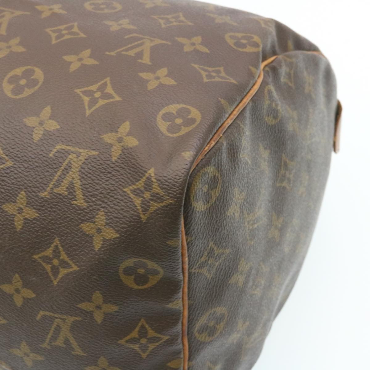 LOUIS VUITTON Monogram Speedy 35 Hand Bag M41524 LV Auth nr018