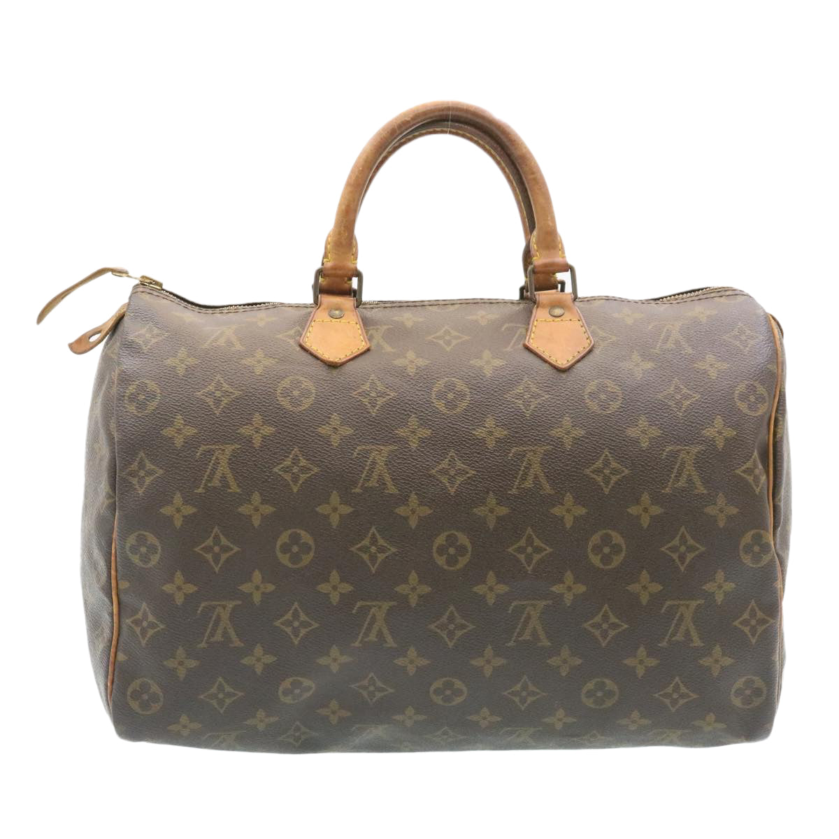 LOUIS VUITTON Monogram Speedy 35 Hand Bag M41524 LV Auth nr018 - 0