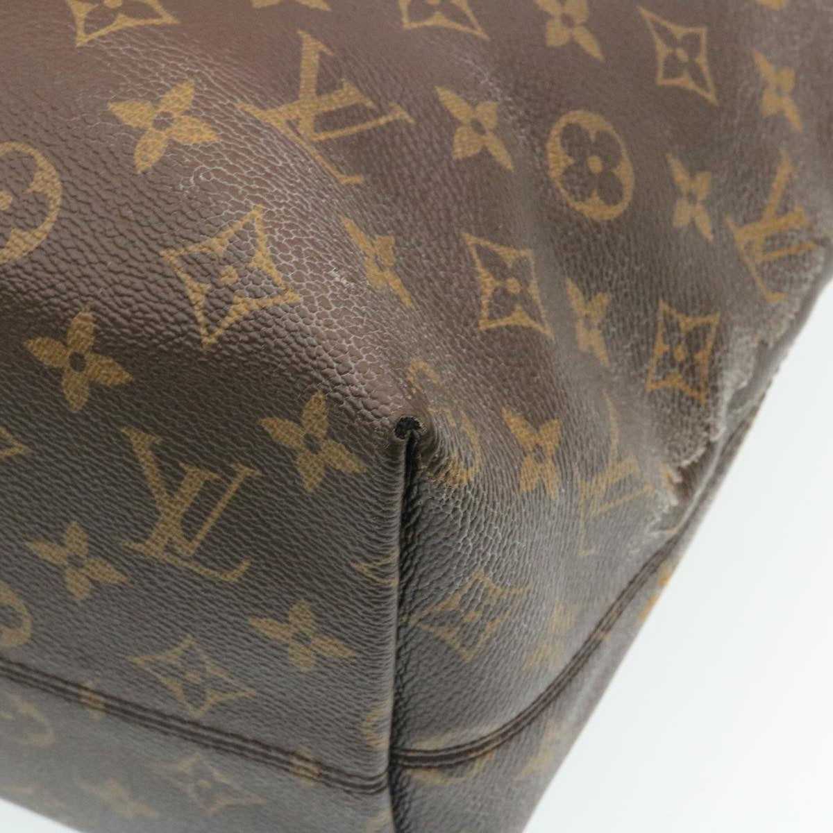 LOUIS VUITTON Monogram Jena MM Tote Bag M42267 LV Auth 34880