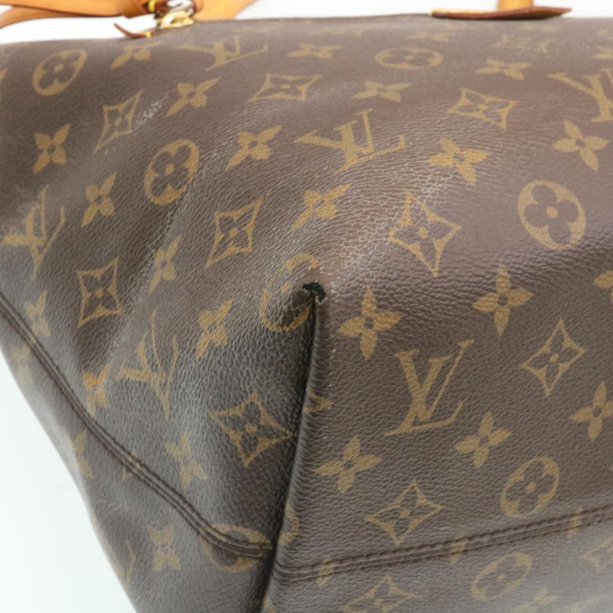 LOUIS VUITTON Monogram Jena MM Tote Bag M42267 LV Auth 34880