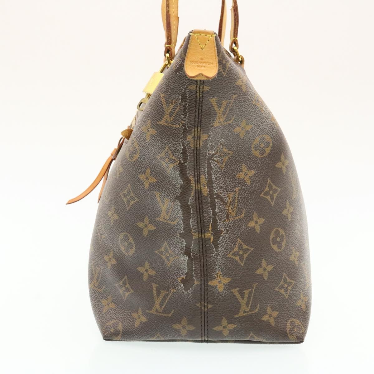 LOUIS VUITTON Monogram Jena MM Tote Bag M42267 LV Auth 34880