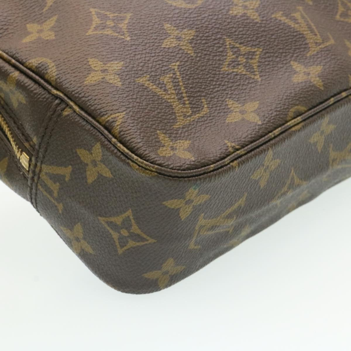 LOUIS VUITTON Monogram Trousse Toilette 23 Clutch Bag M47524 LV Auth 34885