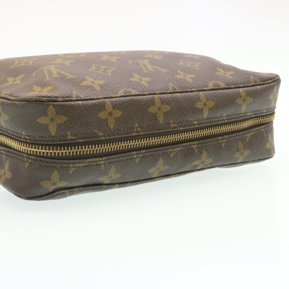 LOUIS VUITTON Monogram Trousse Toilette 23 Clutch Bag M47524 LV Auth 34885