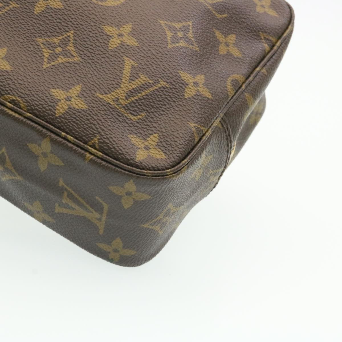 LOUIS VUITTON Monogram Trousse Toilette 23 Clutch Bag M47524 LV Auth 34885