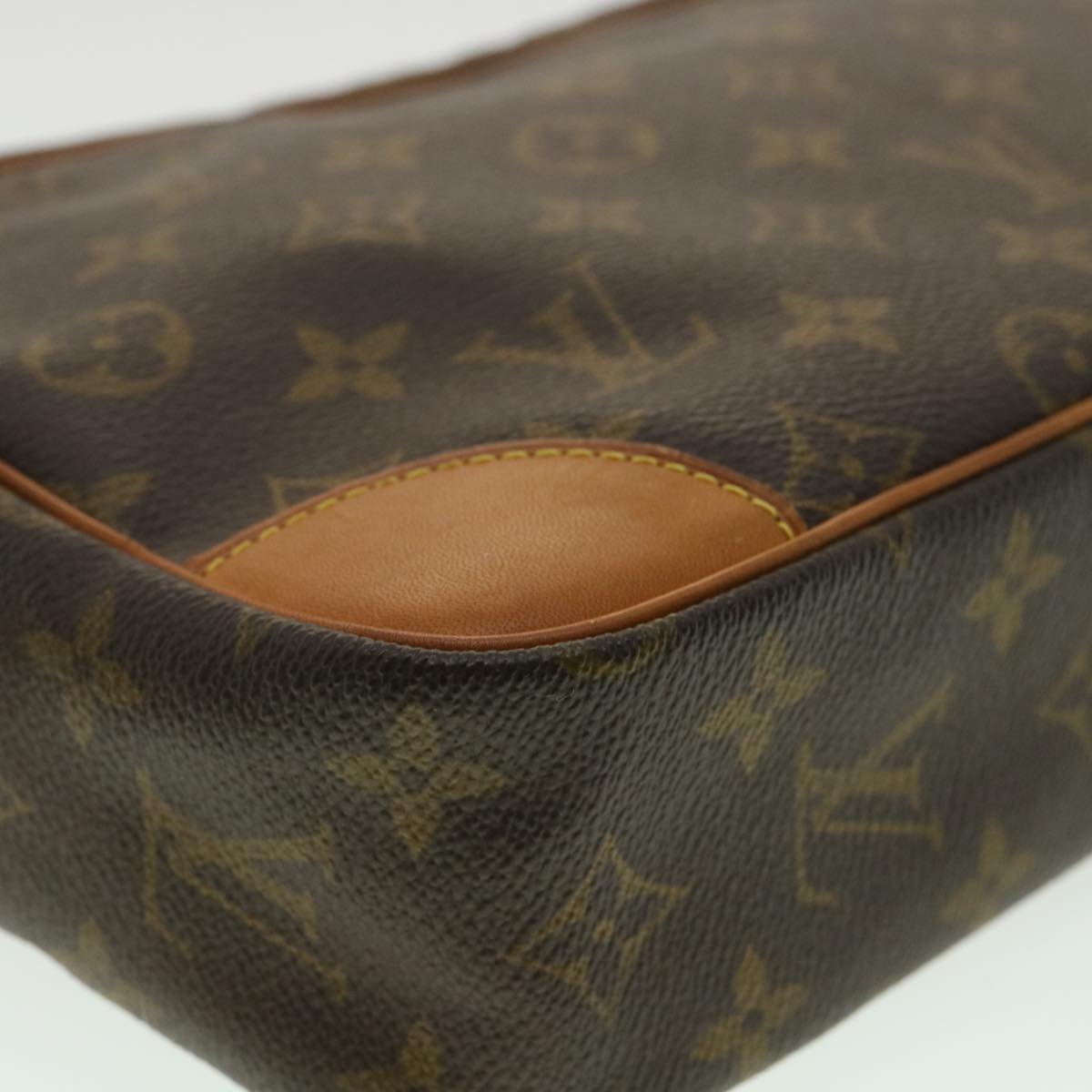 LOUIS VUITTON Monogram Compiegne 28 Clutch Bag M51845 LV Auth ny140