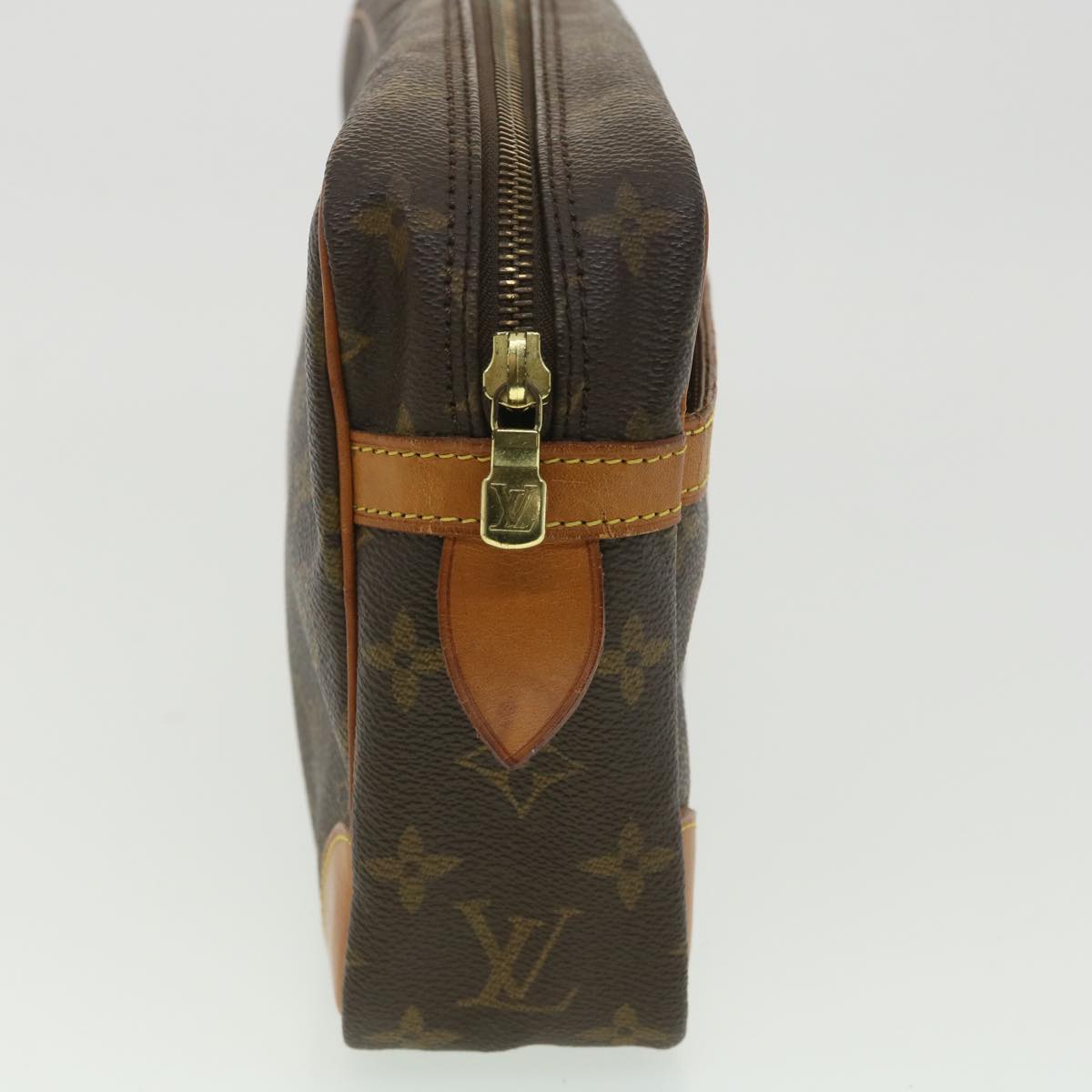 LOUIS VUITTON Monogram Compiegne 28 Clutch Bag M51845 LV Auth ny140