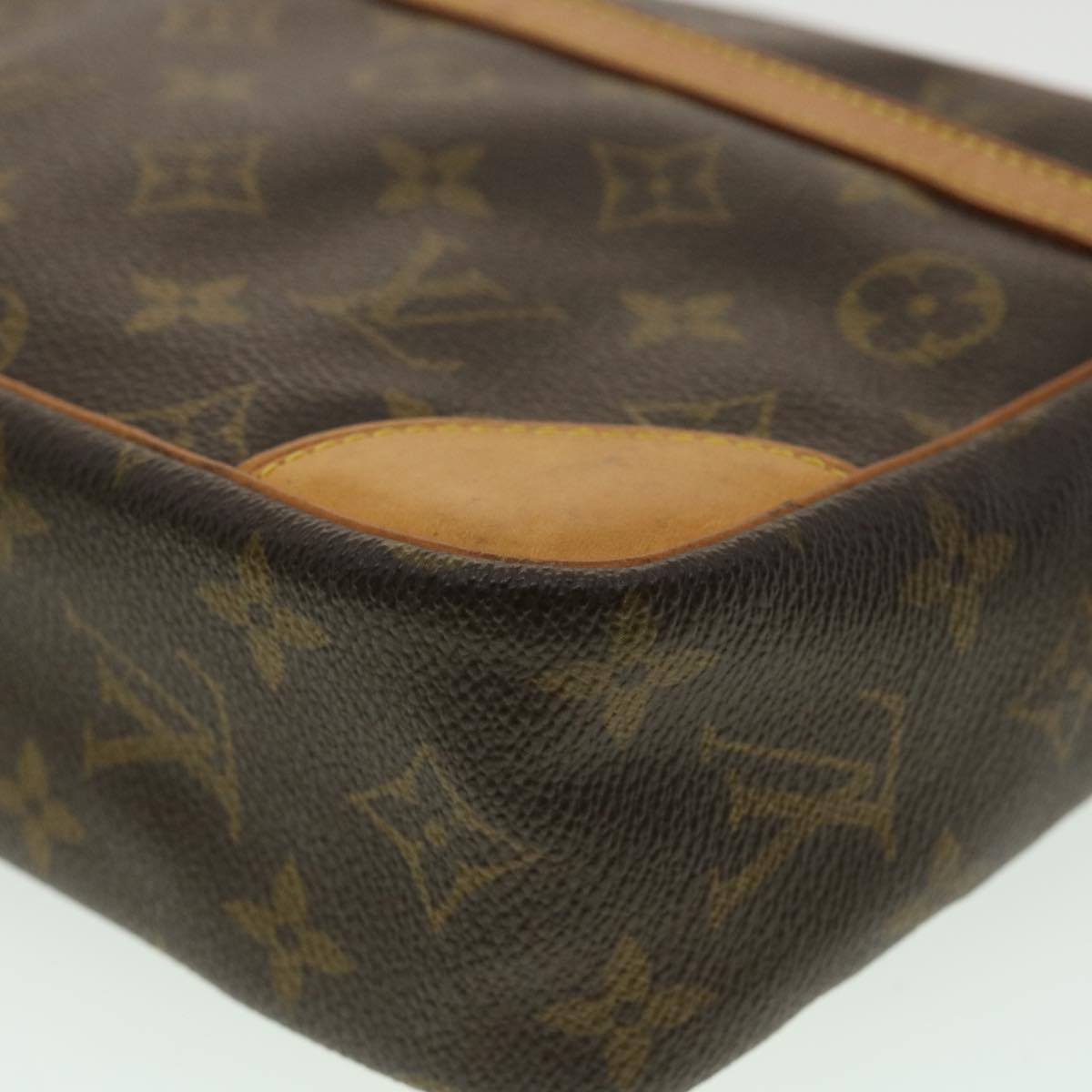 LOUIS VUITTON Monogram Compiegne 28 Clutch Bag M51845 LV Auth ny140