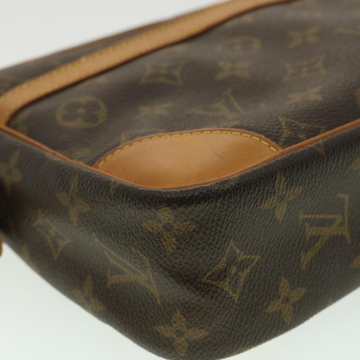 LOUIS VUITTON Monogram Compiegne 28 Clutch Bag M51845 LV Auth ny140