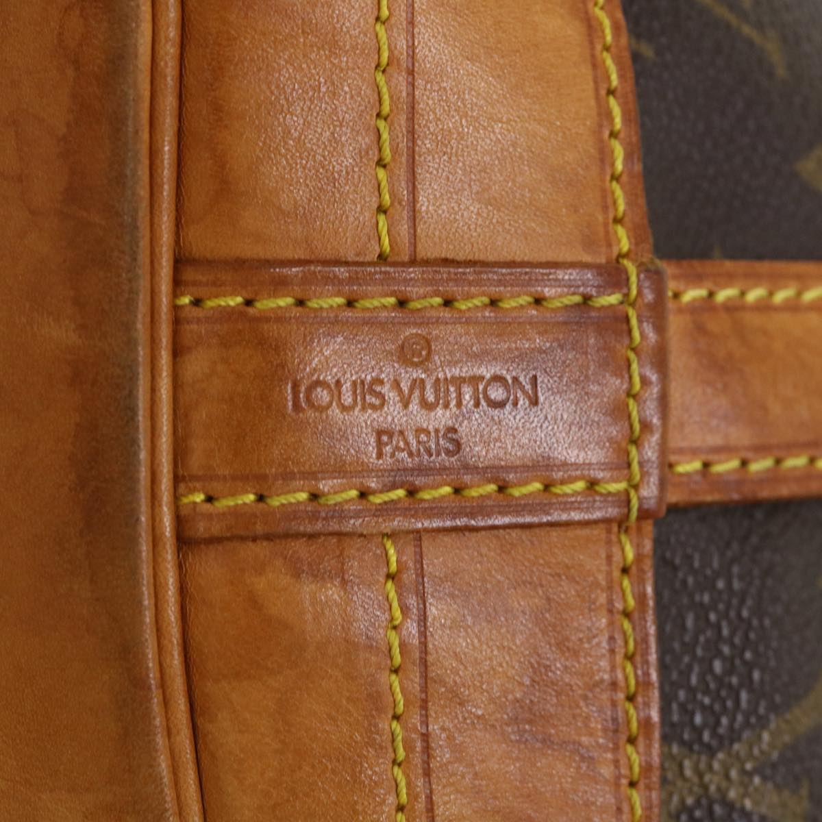 LOUIS VUITTON Monogram Noe Shoulder Bag M42224 LV Auth ny171
