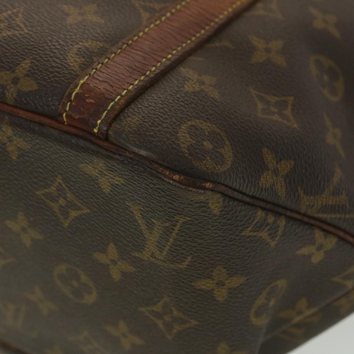 LOUIS VUITTON Monogram Sac Shopping Tote Bag M51108 LV Auth ny218