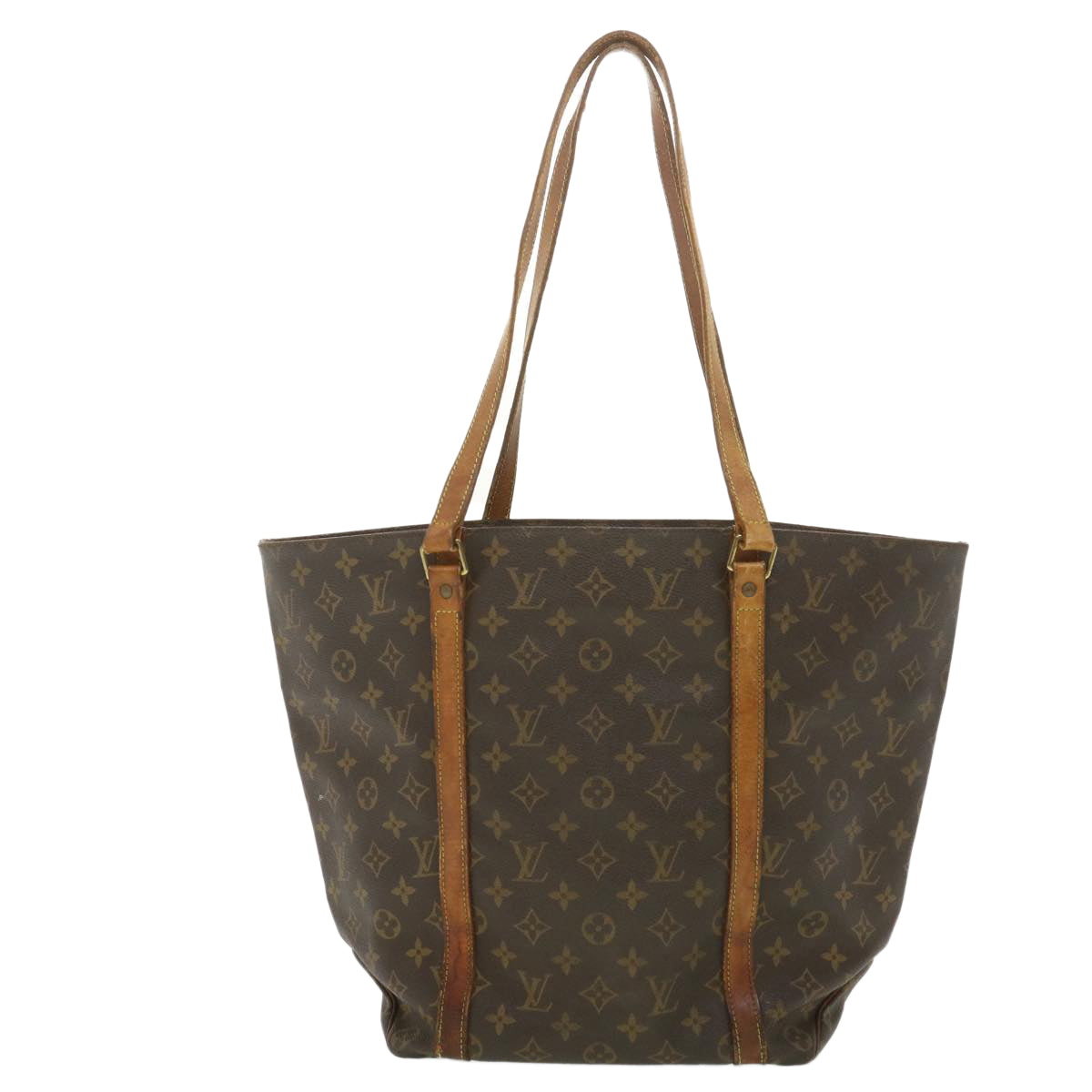 LOUIS VUITTON Monogram Sac Shopping Tote Bag M51108 LV Auth ny218 - 0