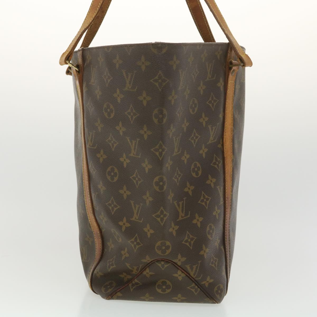 LOUIS VUITTON Monogram Sac Shopping Tote Bag M51108 LV Auth ny218