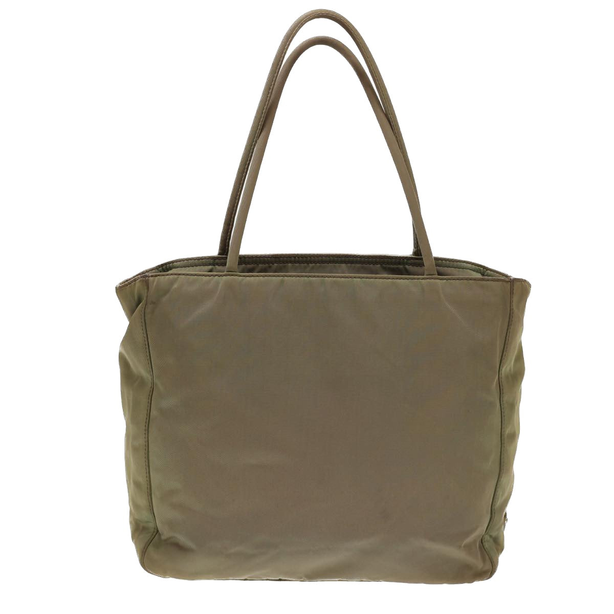 PRADA Shoulder Bag Nylon Khaki Auth ny224 - 0