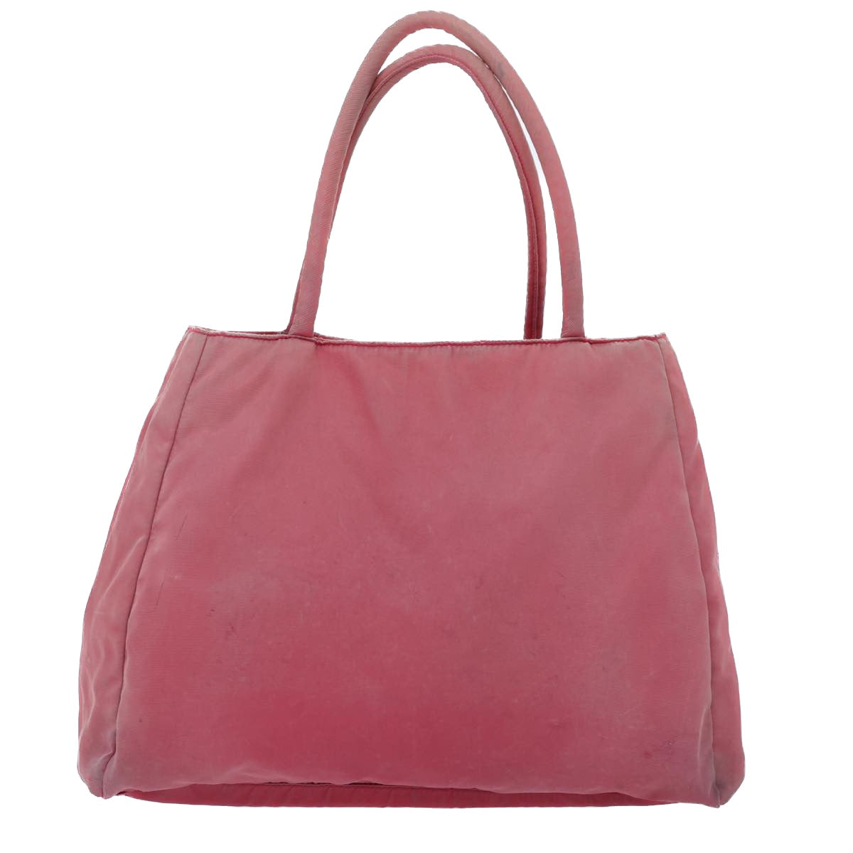 PRADA Hand Bag Nylon Pink Auth ny234 - 0