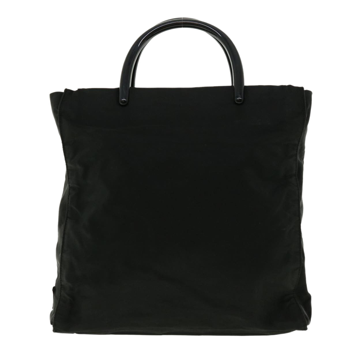 PRADA Hand Bag Nylon Black Auth ny238 - 0