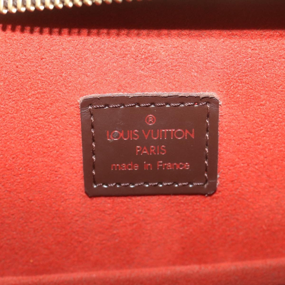 LOUIS VUITTON Damier Ebene Venice GM Hand Bag N51146 LV Auth pt1024