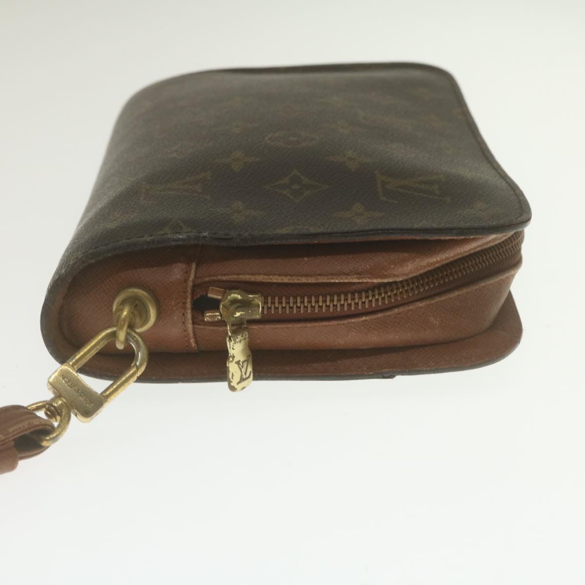 LOUIS VUITTON Monogram Orsay Clutch Bag M51790 LV Auth pt1135